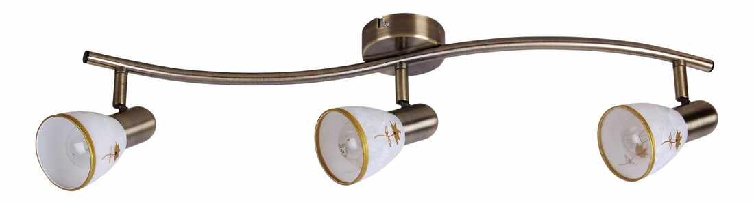 Corp iluminat spotlight Art Flower 6358 (bronz + sticlă piatră de orez)