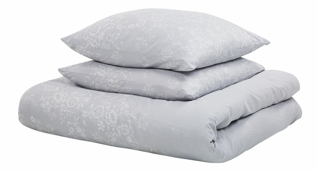 Posteľná bielizeň 155 x 220 cm Morza (sivá)