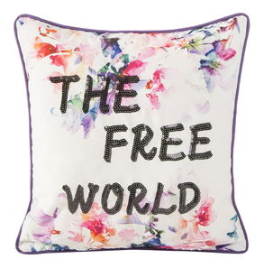 Pernă decorativă 45X45 cm Renee 3 (alb) (2 buc)