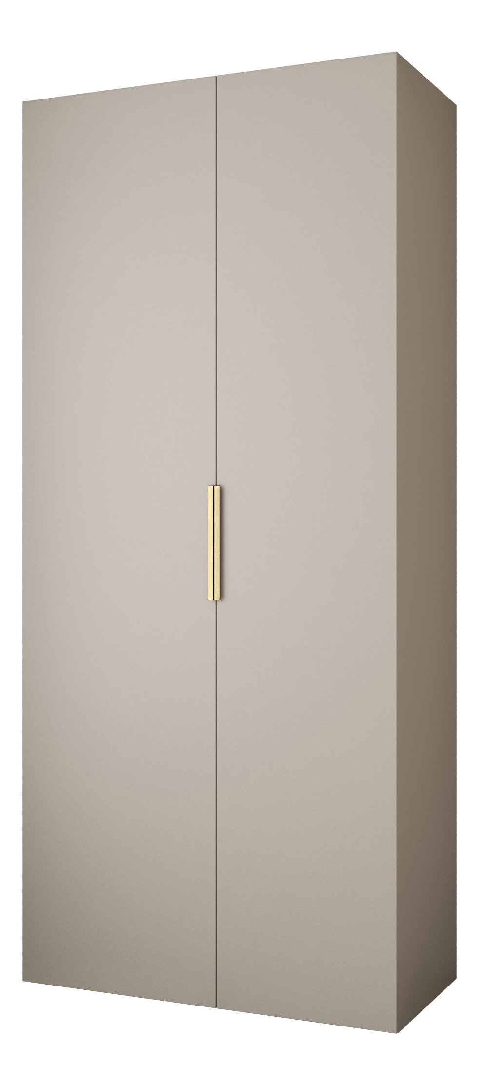 Ruhásszekrény 110 cm Carmela 50-4 (kasmír + arany)