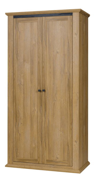 Ormar s policama Leoras MZ2 (hrast grand)