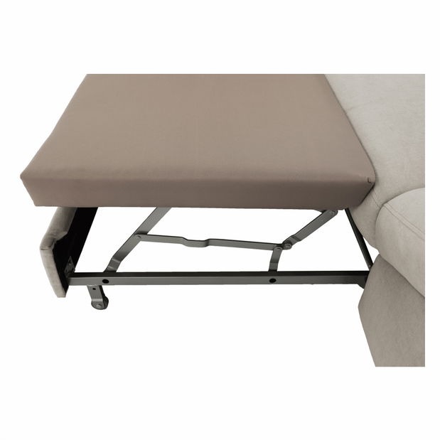 Rohová sedacia súprava Falio (L) (sivobéžová)