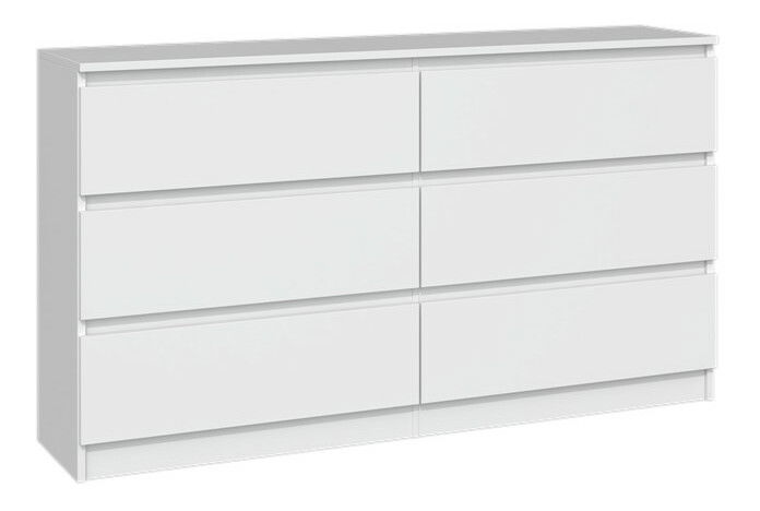 Komoda Musecalo 6 140 (biela)