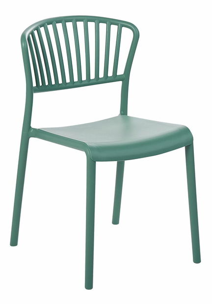 Set 4 ks jedálenských stoličiek Geronimo (zelená)