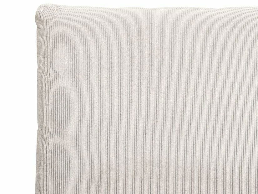 Pat matrimonial 180 cm Mellody (gri bej) (cu somieră)