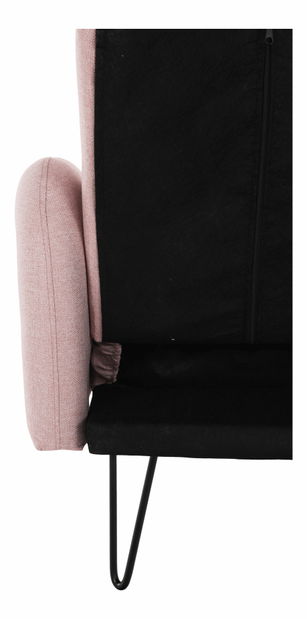 Rozkladacia pohovka Pulsiana (ružová)