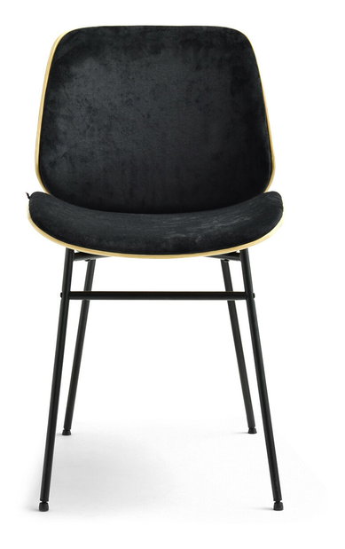 Scaun Jordan (stejar negru + negru)