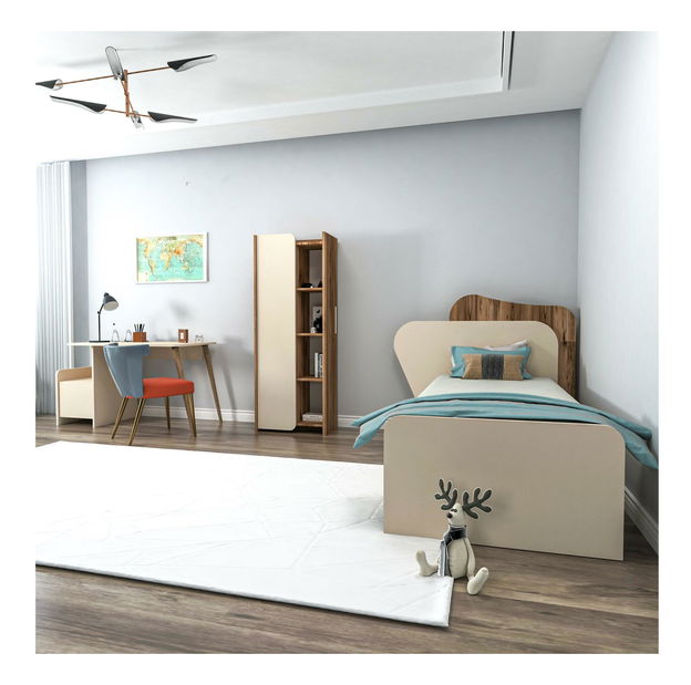 Tanulószoba Somimi 6 (világos dió + bézs) 