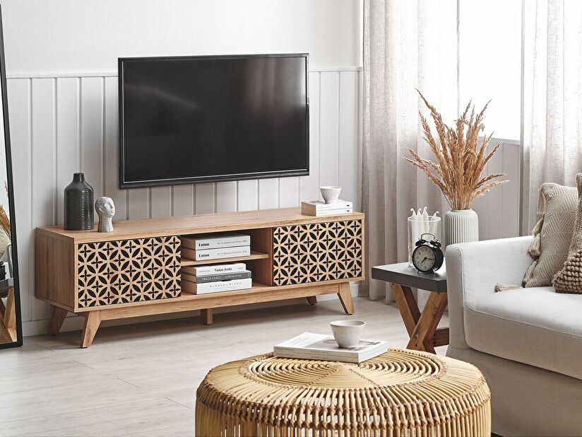 TV stolić Phyliss (svijetlo drvo)