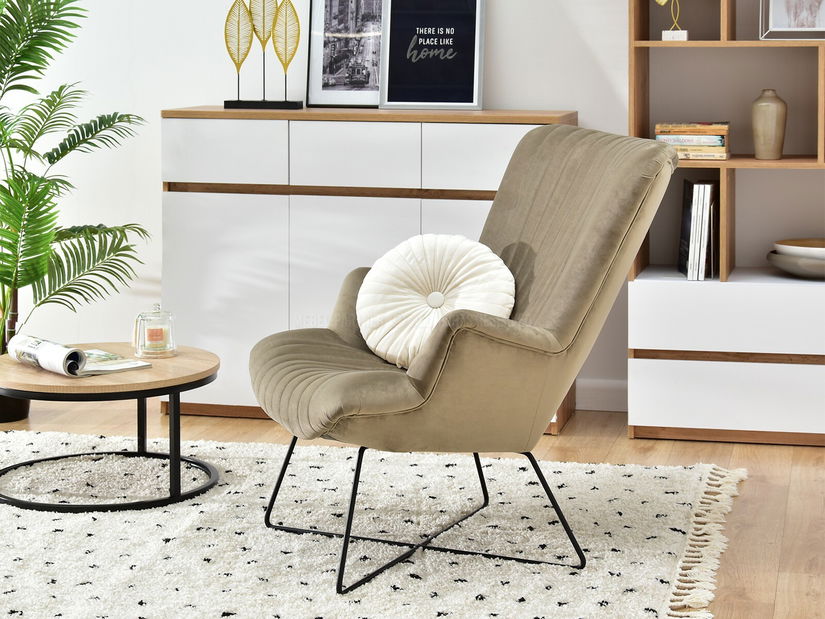 Fotoliu relax Nuttshell (negru)