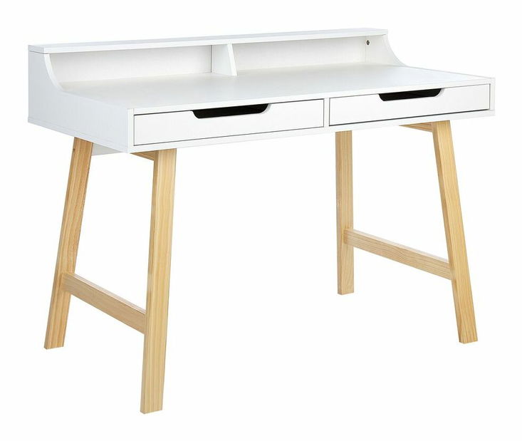 PC stolík Benedicto (biela)