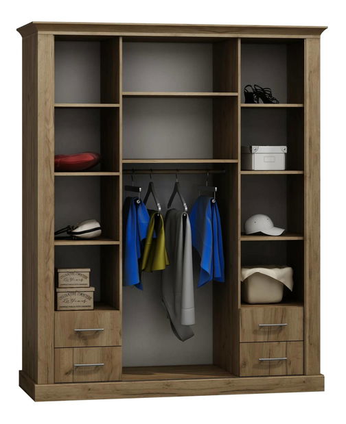 Dulap de haine Atena 183 (craft auriu)