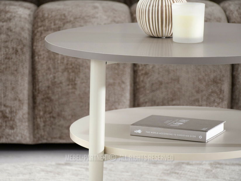 Măsuță de cafea Reforzada (bej + crem)