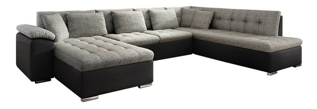 Kutna garnitura Talia (tamnosmeđa + krem)