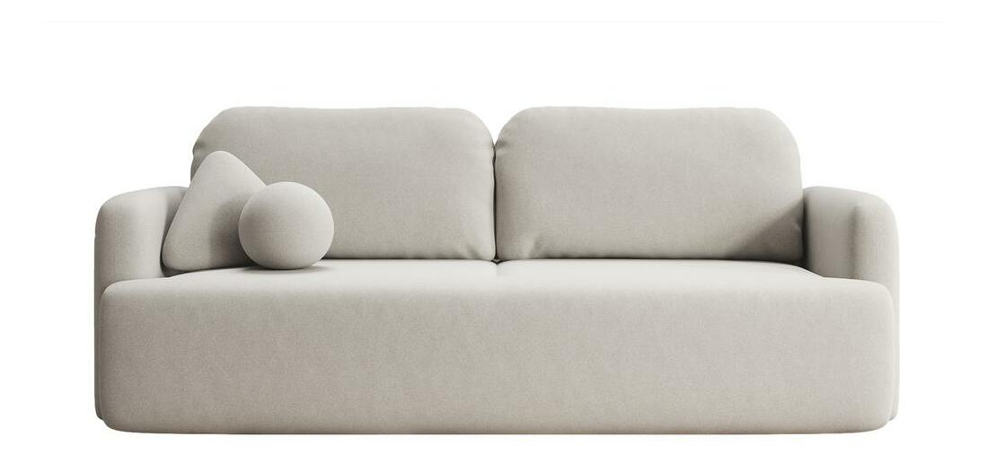 Háromszemélyes kanapé Linaki (fehér + fekete)