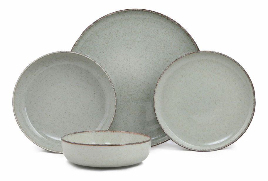 Servis za jelo (24 kom.) Modvi (zelena)