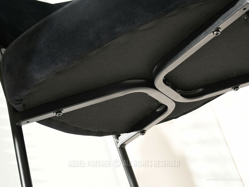 Scaun bar Coordiano (negru)