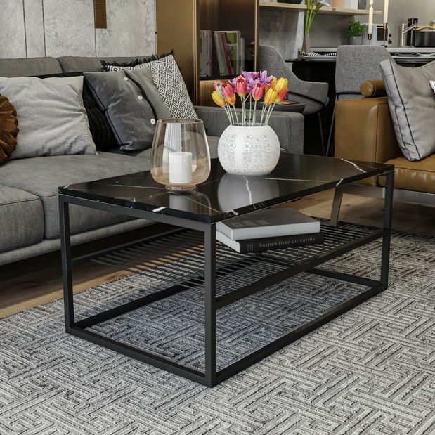 Konferenčný stolík Asida (čierna)