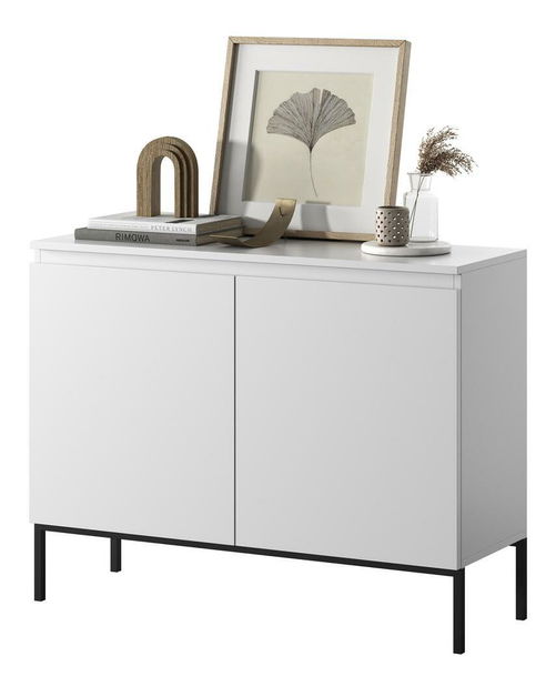 Ormarić Bennasi B2 (bijela + crna)