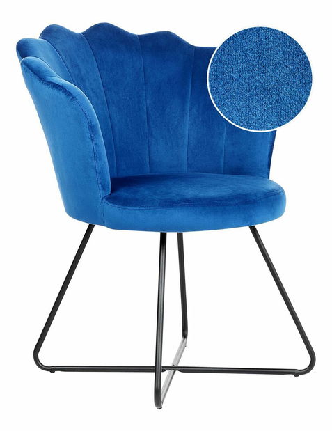 Fotoliu Lovly (albastru)