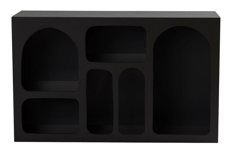 Regál Lotos 120 (čierna) 