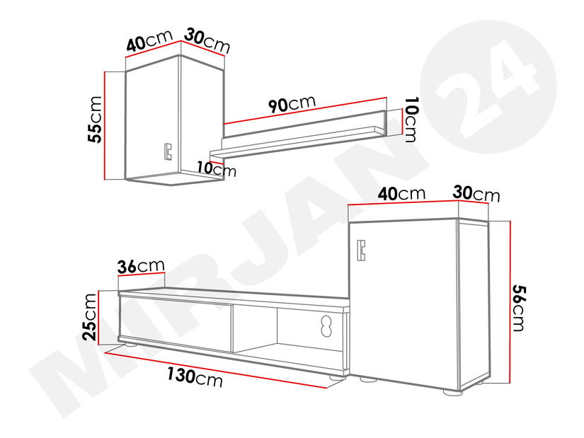 Obývacia stena Talia *výpredaj