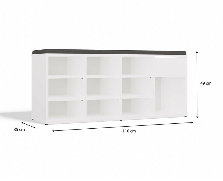 Botník Telos 1 (biela)