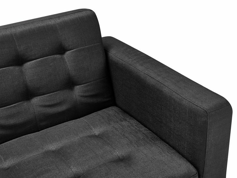 Canapea trei locuri Aberde (negru)