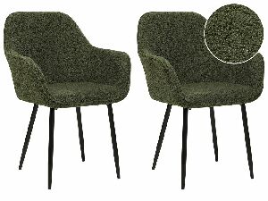 Set blagovaonskih stolica (2 kom.) Anika (zelena)
