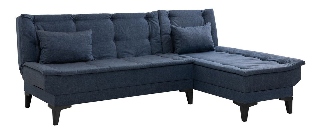 Canapea extensibilă Syrma S (albastru marin)