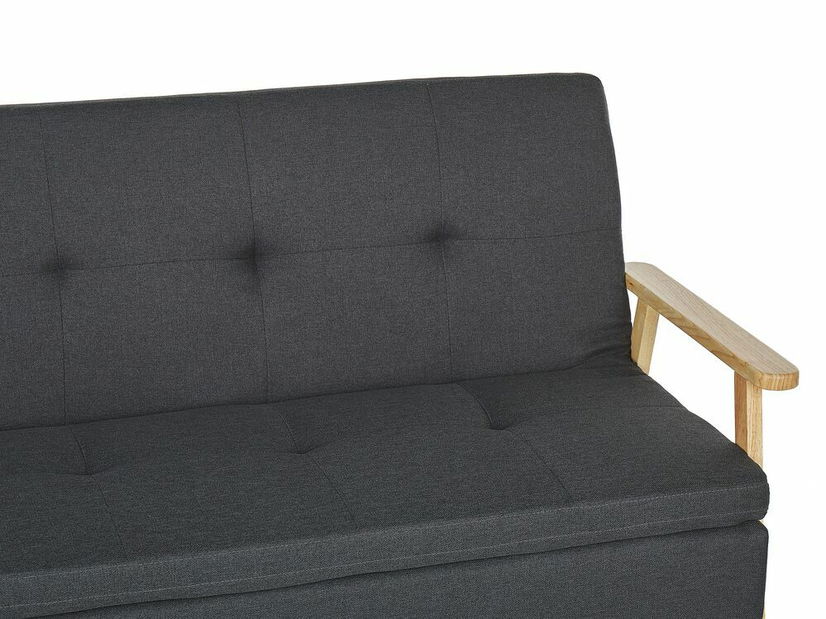 Pohovka dvojsedačka Turku (tmavosivá)