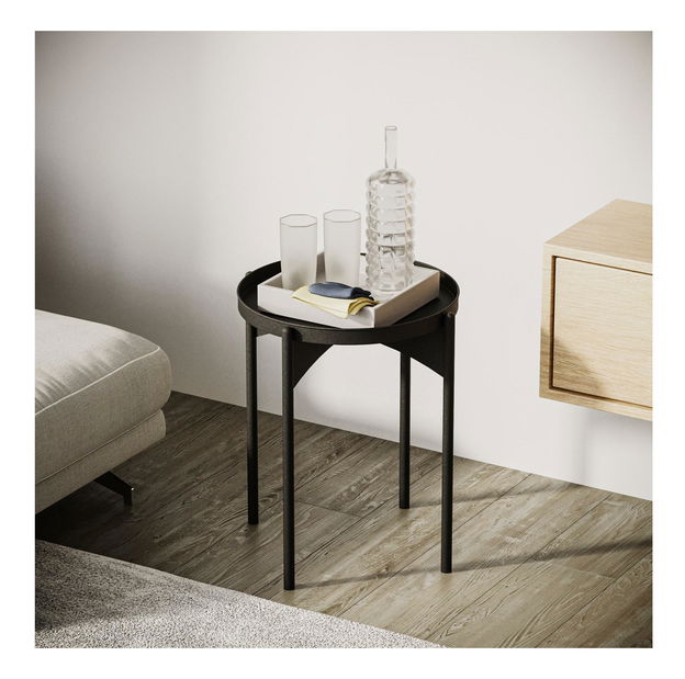 Dohányzóasztal Museli 5 (fekete) 