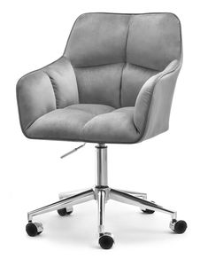 Fotel Island (szürke + króm)