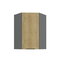 Dulap superior de bucătărie de colț Carminia 60x60 GN-90 1F (45) (stejar cremona + antracit)