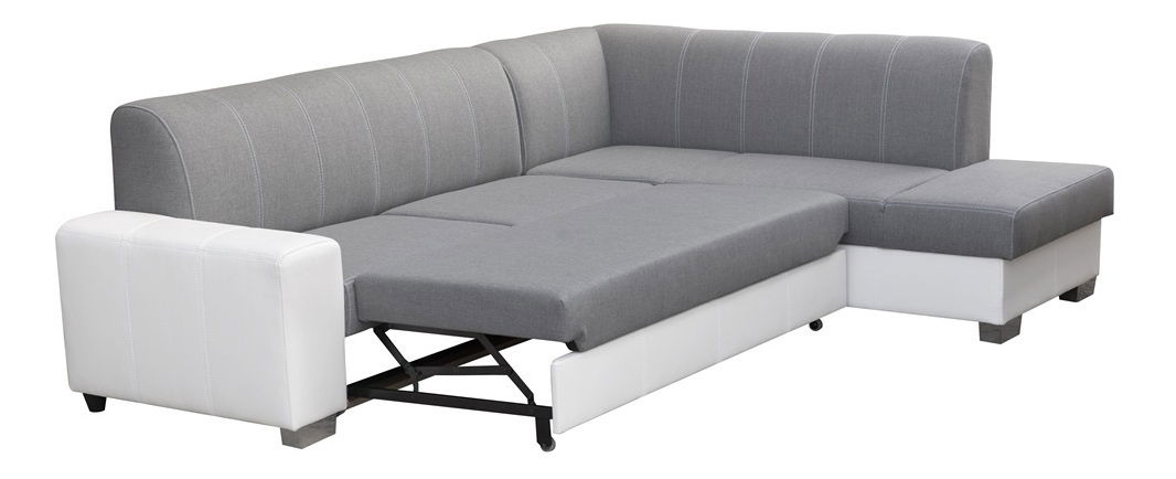 Rohová sedačka Seymour (biela) (P)