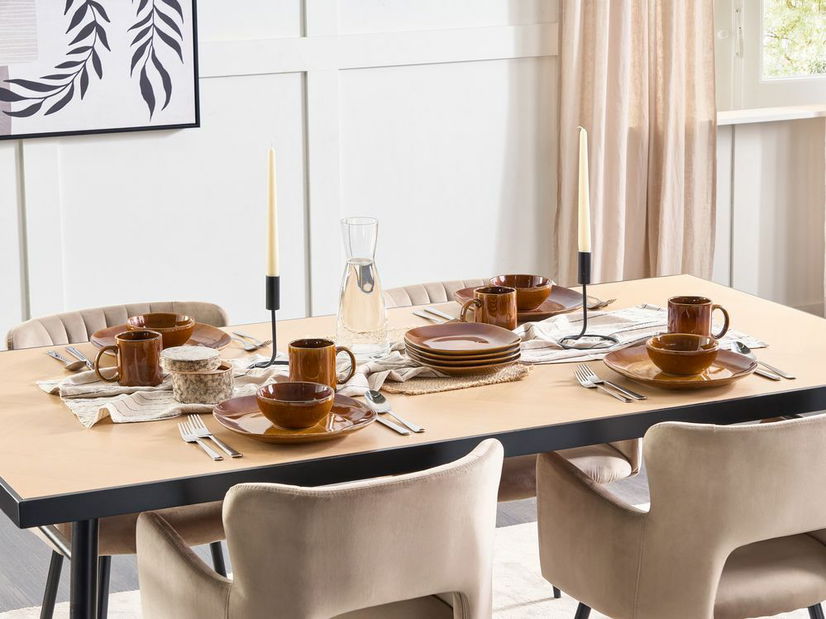 Edénykészlet 16 db . Tassia (barna) 