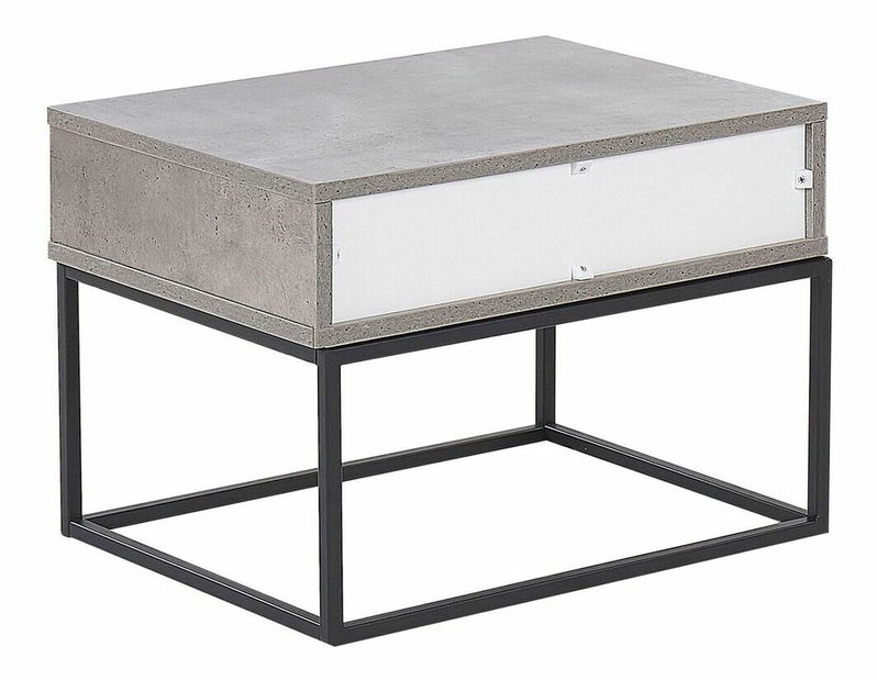 Nočný stolík CURE (svetlosivá)