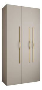 Ruhásszekrény 120 cm Carmela 40-2 (kasmír + arany)