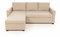 Rohová sedačka Kadina (krémová) (L)