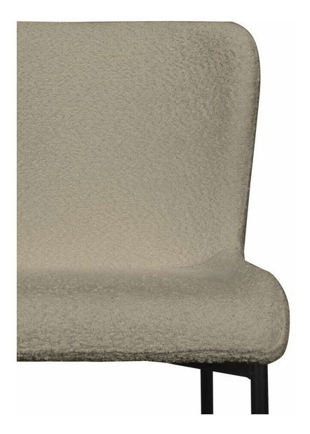 Jedálenská stolička Nebula (sivobéžová + čierna)