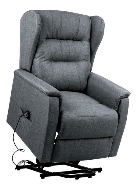 Pozicionálható fotel Demuestra (világosszürke)