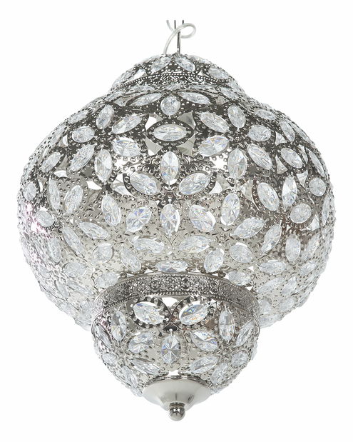 Lampă cu pandantiv Beloit (argint)