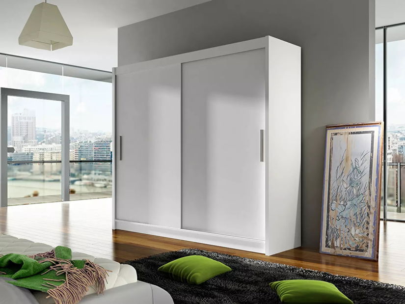 Gardróbszekrény Baker (fehér)