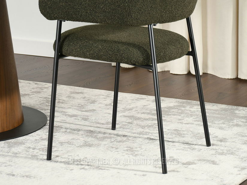 Scaun sufragerie Exigente (verde + negru)