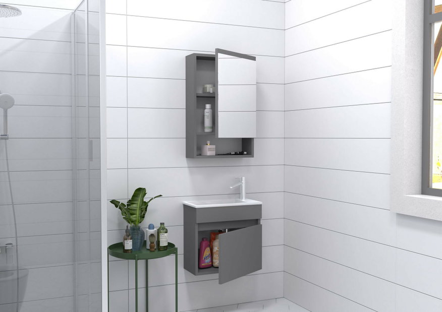 Set mobilier baie Piccadilly (gri)