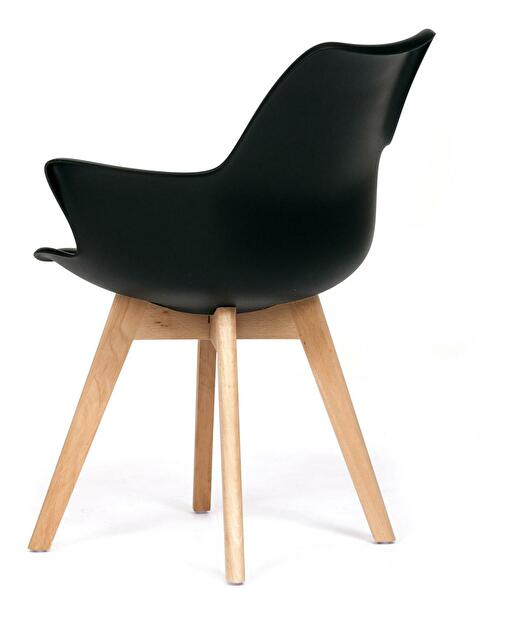 Scaun sufragerie Contemplar (negru)