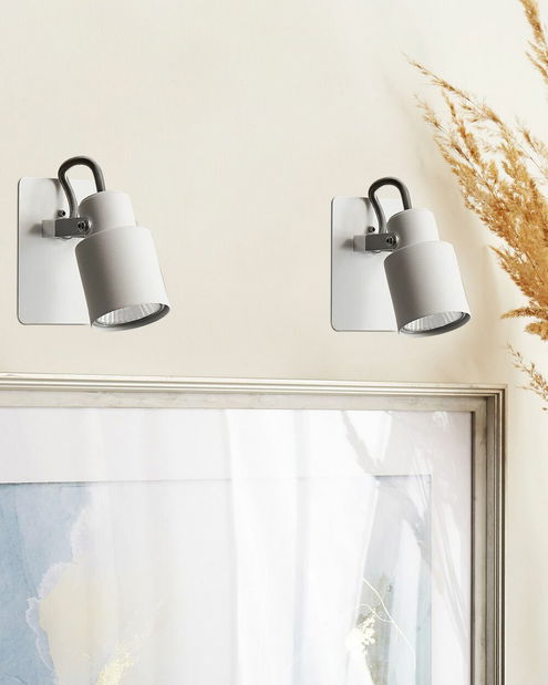 Set 2 buc iluminat de perete Briyah (alb)