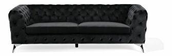 Sofa trosjed Sundby (crna)