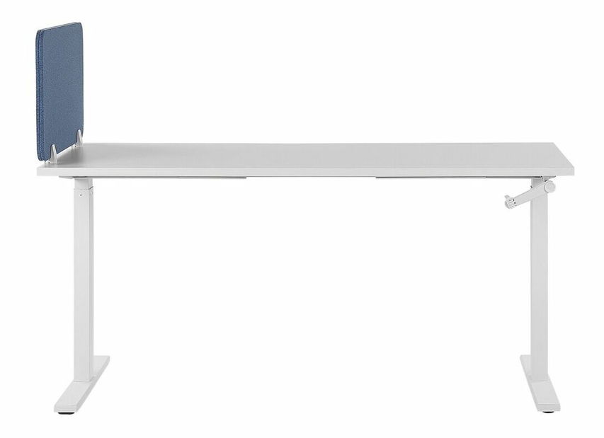 Separator masă de lucru 80x40 cm Whitley (albastru)