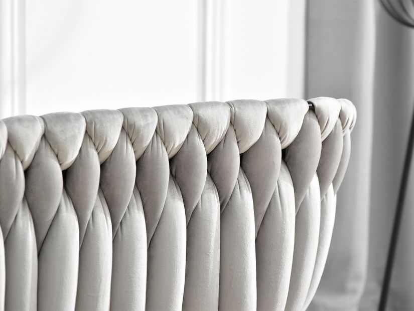 Pohovka dvojsedačka Radio (sivá + čierna)